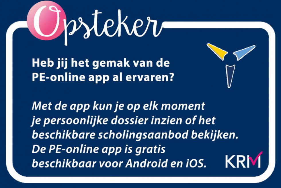 De app KiesKRM KwaliteitsRegister Mondhygiënisten