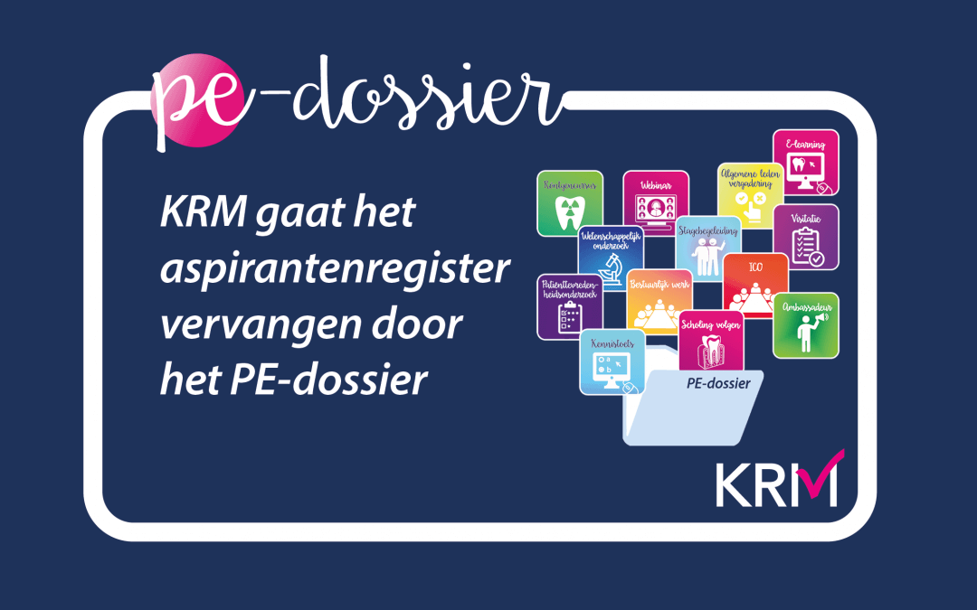 Aspirantenregister verdwijnt en PE-dossier komt ervoor terug